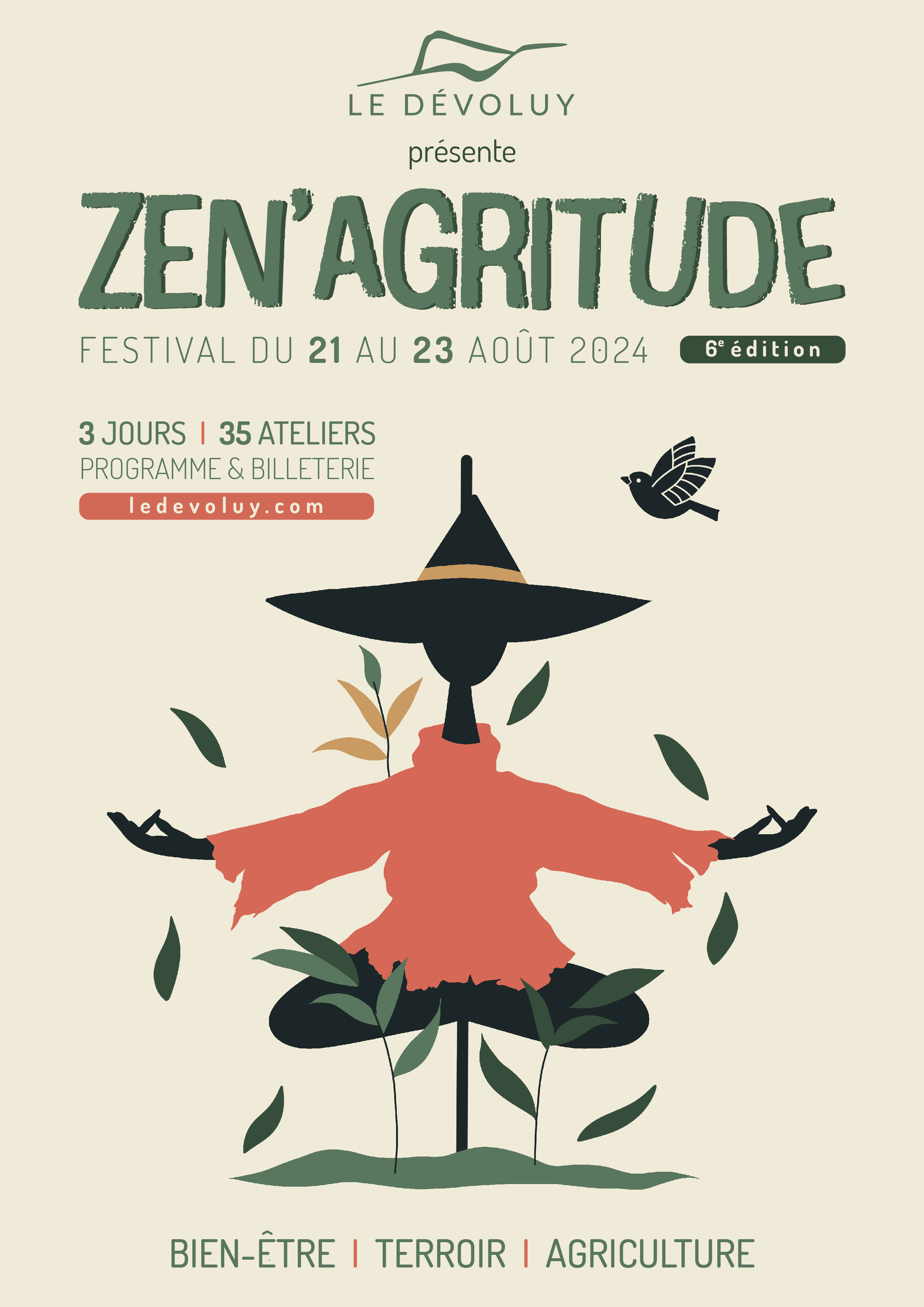 Pass festival 3 jours - Zen Agritude 2024 Le Dévoluy
