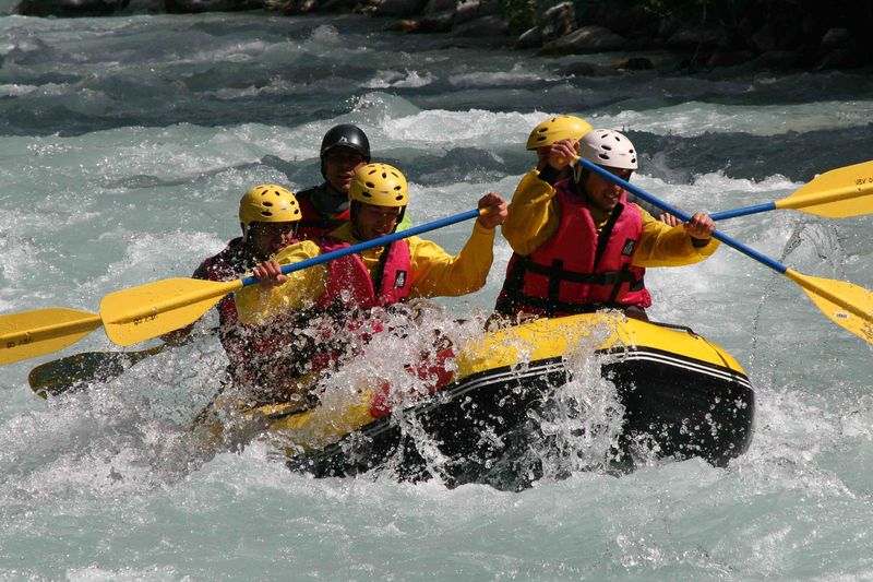 BAPTEME RAFTING FAMILLE 