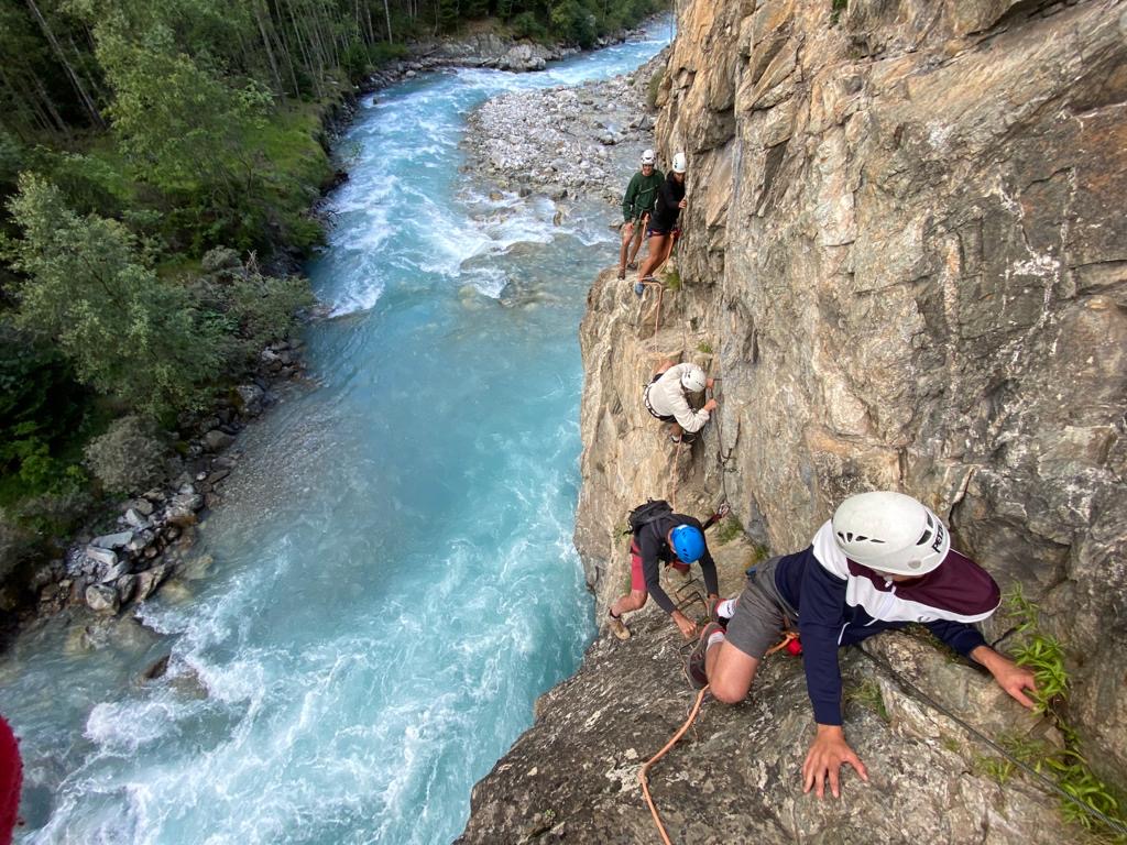 VIA FERRATA SAINT CHRISTOPHE EN OISANS 