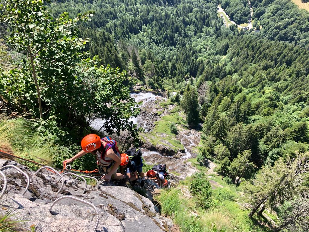 VIA FERRATA VAUJANY 