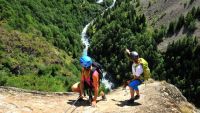 Via Ferrata de Saint Christophe- Tronçon Haut Initiation- Sortie collective - 2 HEURES 