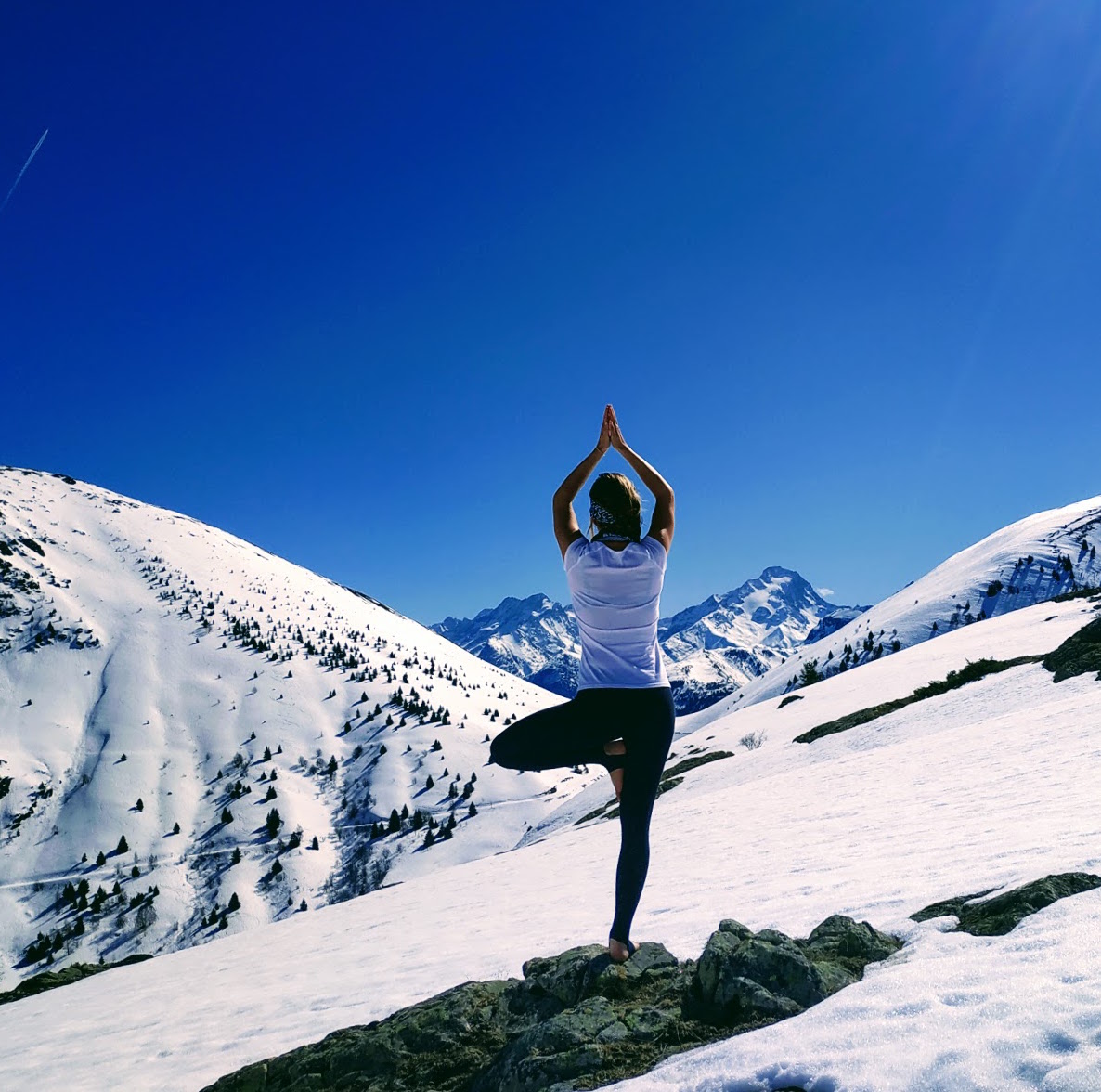 Snow Yoga (Yoga dans la neige) 