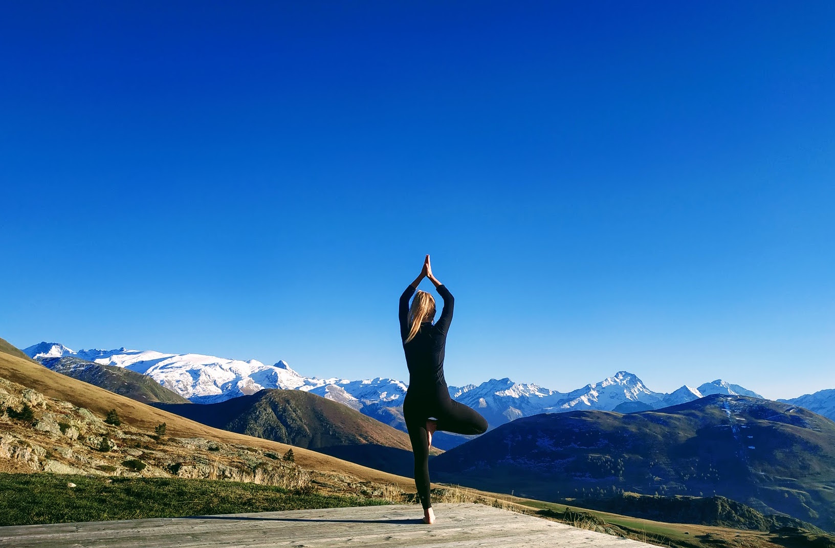 Yoga au Pic Blanc 